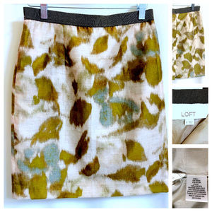 LOFT  Pencil Straight Mini Skirt - 0